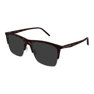NWT Yves Saint Laurent SL 768 Havana Grey/ 57mm Sunglasses